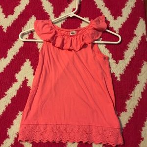 girls pink Oshkosh tank top